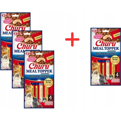 Chúru Cat Meal Topper Chicken Recipe 4 x 14 g