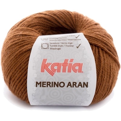 Katia Merino Aran 37 Light Brown Плетива прежда (MA 37)