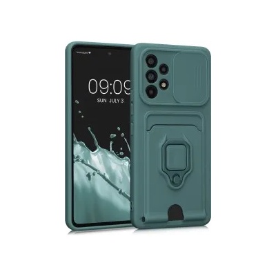 kwmobile Хибриден калъф за Samsung Galaxy A53 5G - зелен