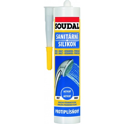 Soudal Neutrální sanitární +S 310 g bílá