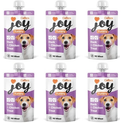 CALIBRA Joy Dog Yummy Duck and Chicken Treat kuřecí a kachní masová pasta pro psy 6 x 100 g