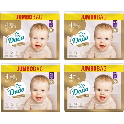 DadaExtra Care 4 Maxi 7-16 kg 4 x 82 ks