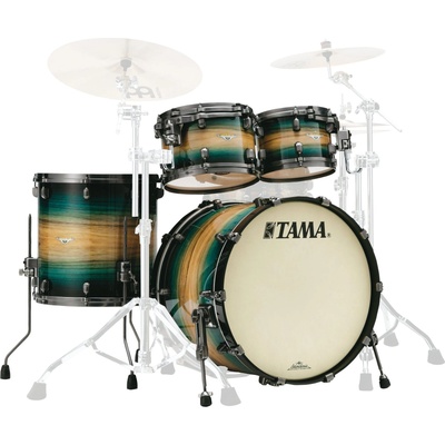 Tama ME42TZUS-LEWB Starclassic Maple Emerald Pacific Walnut Burst Акустични барабани-комплект (ME42TZUS-LEWB)