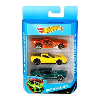 Mattel Hot Wheels: малки колички - комплект от 3, множество