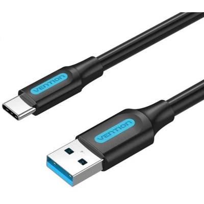 Кабел Vention COZBD, USB-A 3.0 към USB-C, 0.5m, черен PVC (COZBD)