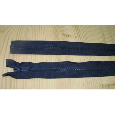 Zips kostenný modrá tmavá 5mm deliteľný 50cm
