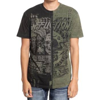 AFFLICTION мъжка тениска affliction - fallen outlaws - a26805-ovlv