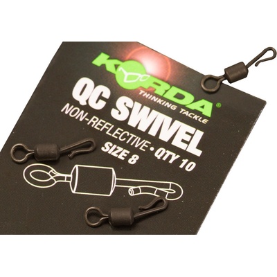 Korda Obratlík Kwik Change Swivel veľ.8