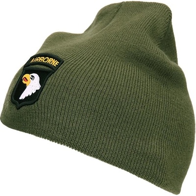 Airborne 101st čepice pletená zelená