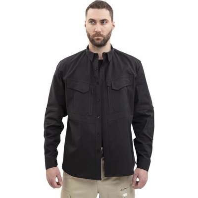 Vavwear pánska košeľa TACTEC01 čierna