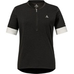 Schöffel Дамска фланелка с къс ръкав за колоездене Schöffel Women's Shirt Style Pinega Cycling jersey - Black - размер 40 (EU) (156-2326-0114)