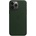 Apple Оригинален гръб Apple Leather Case with MagSafe за iPhone 13 Pro Max - Зелен, MM1Q3ZM/A