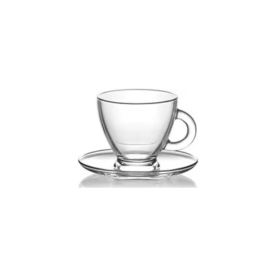 ArtCraft Glassware Art-ROMA S5-К-кт чаши за чай с чинийка 225сс-6бр (0159181)