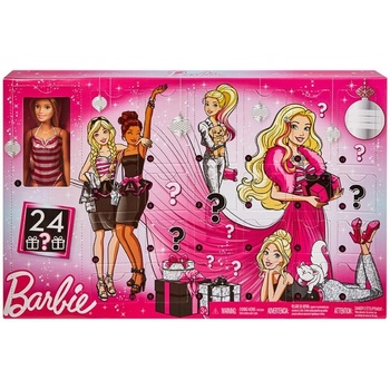 MATTEL Bábika Barbie adventný kalendár GFF61