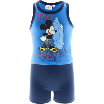 tílko a šortky Mickey Mouse tmavě modrá