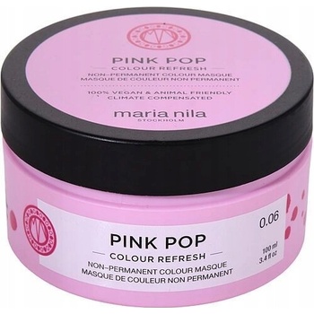 Maria Nila Colour Refresh Pink Pop 0.06 maska s farebnými pigmentami 100 ml