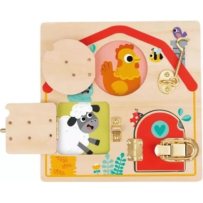 Tooky Toy Tooky Toy: Дъска за игра с ключалки (TH985)