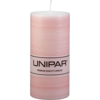 Unipar Розова свещ , време на горене 73 часа Finelines - Unipar (Finelines Pink Pillar 70x150)