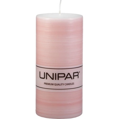 Unipar Розова свещ , време на горене 73 часа Finelines - Unipar (Finelines Pink Pillar 70x150)