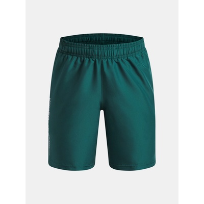 Under Armour Chlapecké kraťasy UA Tech Woven Wordmark Short Zelená