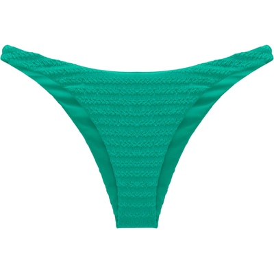 Pull&Bear Долнище на бански тип бикини зелено, размер XS