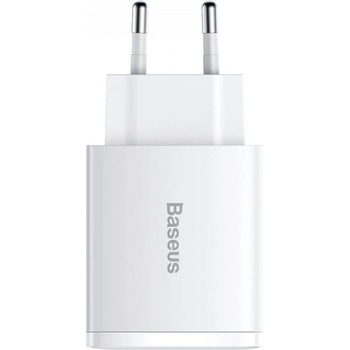 Baseus kompaktní rychlonabíjecí adaptér 2x USB-A, 1x Type-C 30W CCXJ-E02