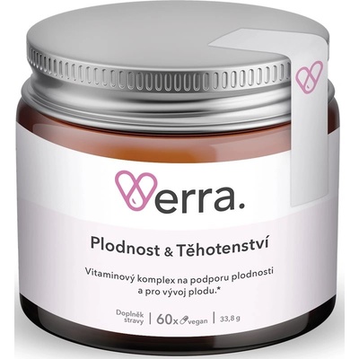 Verra Komplex Plodnosť & Tehotenstvo kapsuly s multivitamínovým komplexom pre ženy 33.2 g