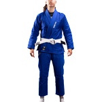 Ground Force BJJ ги за жени от Ground Force - Basic Gi V2 - синьо (GF-basicgi-V2-blue-F4)