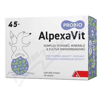 AlpexaVit PROBIO 45+ 30 kapslí