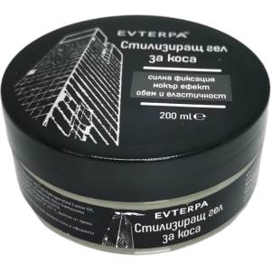  Evterpa гел за коса, За невероятна прическа, Мокър ефект, 200мл