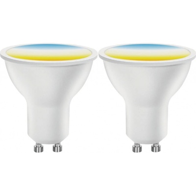 Aigostar B.V. SADA 2x LED Stmív. žárovka MESH Smart GU10/6,5W/230V 2700-6500K + DO - AI1830