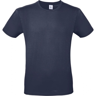 B&C Collection B&C E150 / Мъжка тениска - тъмносиня 5XL (01001Tu3415)