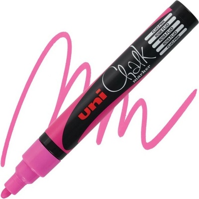 Uni PWE-5M Chalk fluo růžová