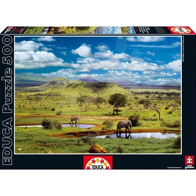 Educa Národní park TSAVO Keňa 500 dielov