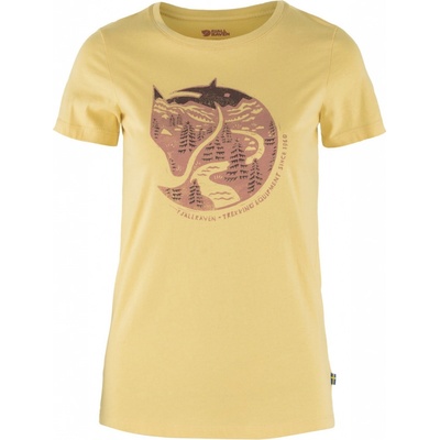 Fjällräven Dámske tričko Arctic Fox Print T-shirt W