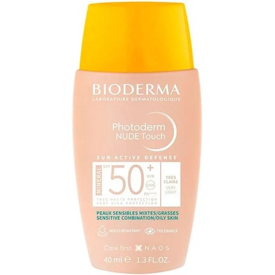BIODERMA Photoderm Nude Muy Claro 40ml Facial Sunscreen - Orange