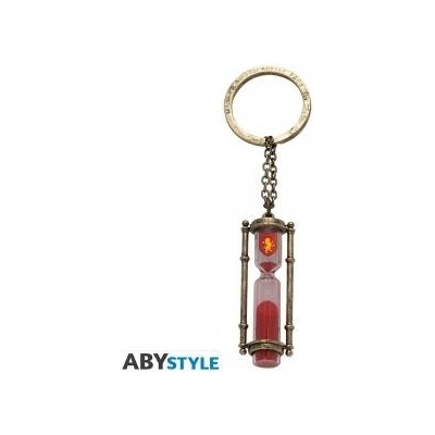 Abysse corp s. a. s HARRY POTTER keychain 3D Gryffindor hourglass / 3D Harry Potter keychain - Gryffindor hourglass - ABS