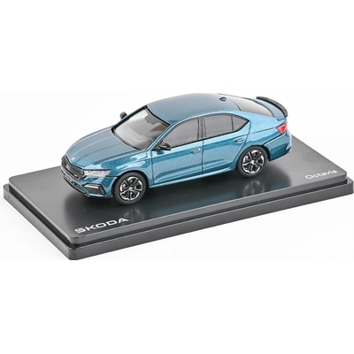Abrex Škoda Octavia IV RS 2020 Modrá Admiral Metalíza 1:43