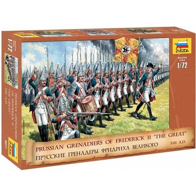 Wargames AoB figurky 8071 Prussian Grenadiers 1:72 – Zboží Dáma