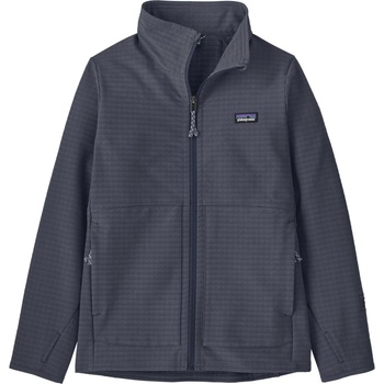 Patagonia Детско софтшел яке Patagonia Kid's R1 Techface Jacket Softshell jacket - Smolder Blue - размер XL (703-6944-0215)