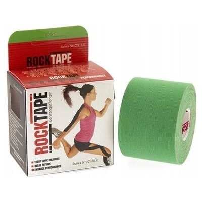 RockTape kineziologický tejp zelený 5 cm x 5 m