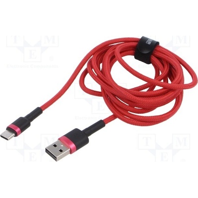Baseus CATKLF-C09 High Speed,USB 2.0, USB A vidlice,USB C vidlice, 2m