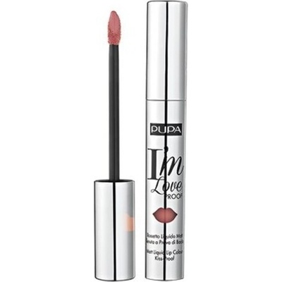Pupa I´m Loverproof Matt Liquid Lip Colour Tekutý matný rúž 002 Delicate Nude 2,7 ml