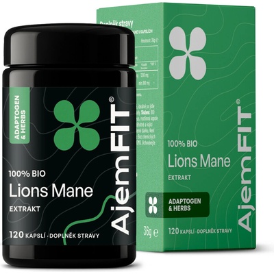 AjemFIT BIO Extrakt Lion's Mane 120 kapsúl