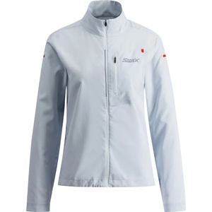 Swix Дамско яке за бягане Swix Women's 30K Jacket Running jacket - Ballad Blue (128-0675-0113)