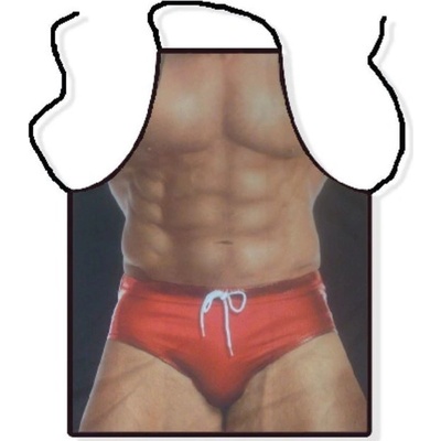 Divja Zástěra Sexy muž v plavkách