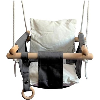 2Kids Toys Текстилна люлка 100% памук черно-бяла