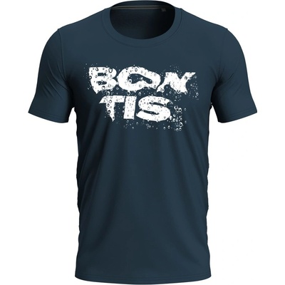 Bontis tričko Droplets tmavomodré
