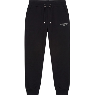 Balmain Paris Logo-Print Black