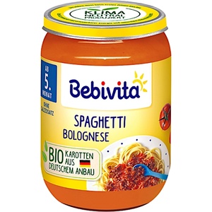 Bebivita БИО спагети Болонезе 190г